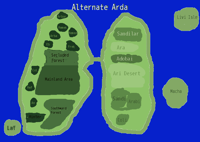 Arda Area Map, click to see larger image