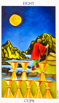 Eight of Cups Tarot Card Meanings
