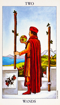 Two of Wands Tarot Card Meanings